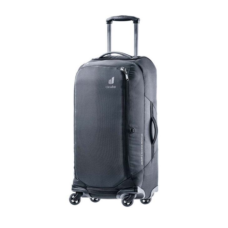 Svart Deuter Aviant Duffle Pro Movo 60