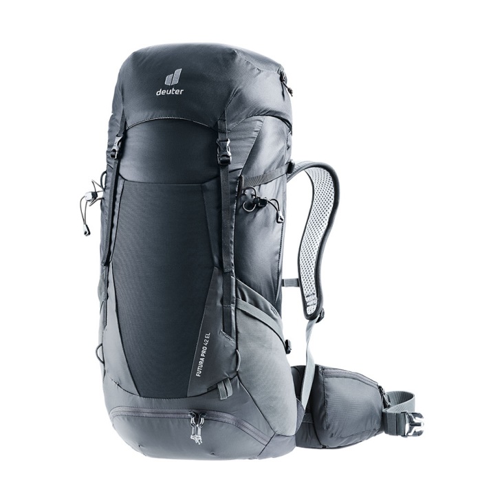Deuter Futura Pro 42 El Svart-grafitt