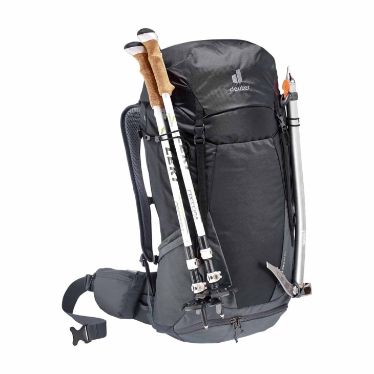 Deuter Futura Pro 42 El Svart-grafitt