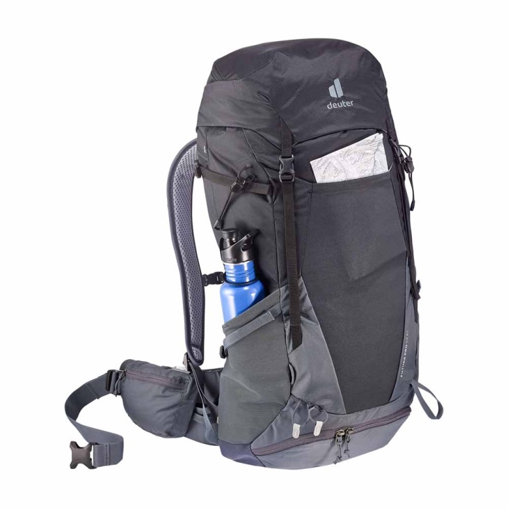 Deuter Futura Pro 42 El Svart-grafitt